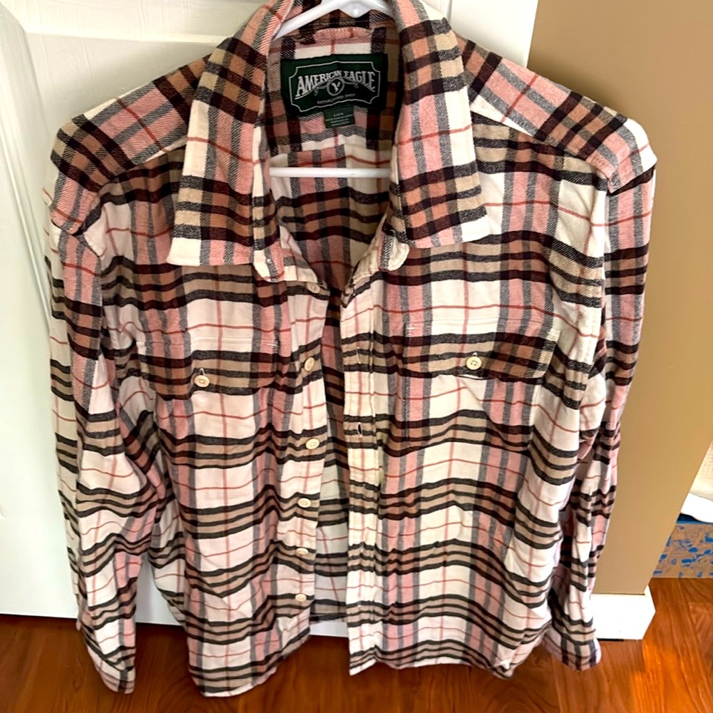 Men’s Large American Eagle Flannel- like new